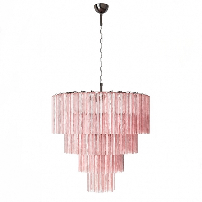 Люстра Murano Tube 78 Pink