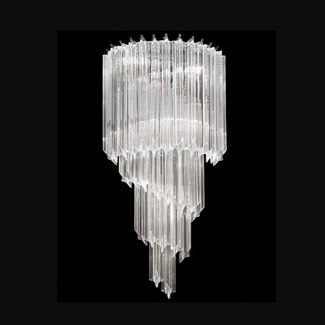 Crystal 4-Spiral Wall