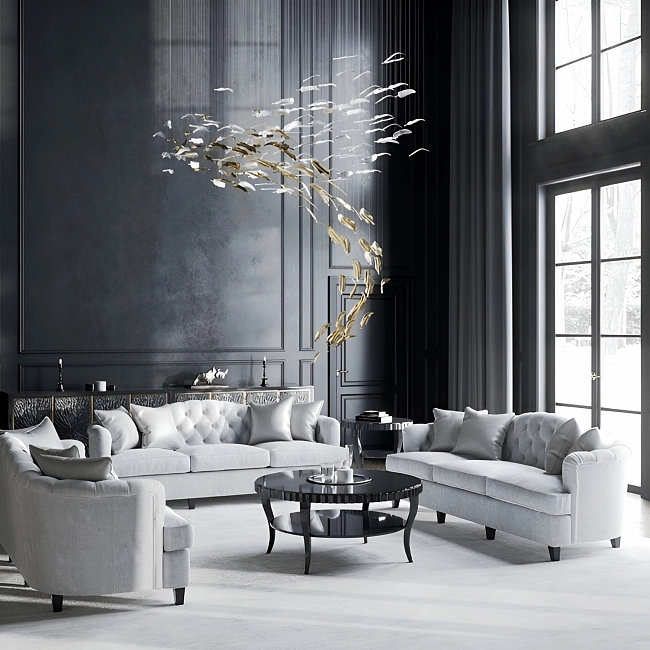Стеклянная композиция Airy Whirlpool
