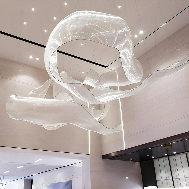Snake Band Crystal Art Installation