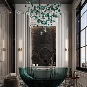 Композиция Stone Art Glass  Bathroom