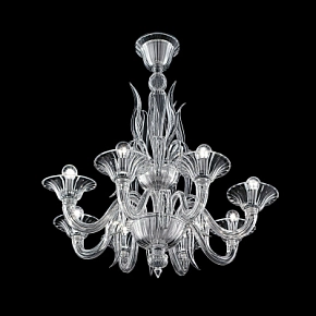 Люстра Fauve Murano Clear