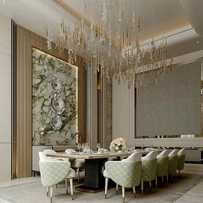 Icon Chandelier Glass Dining