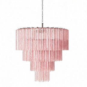 Люстра Murano Tube 78 Pink